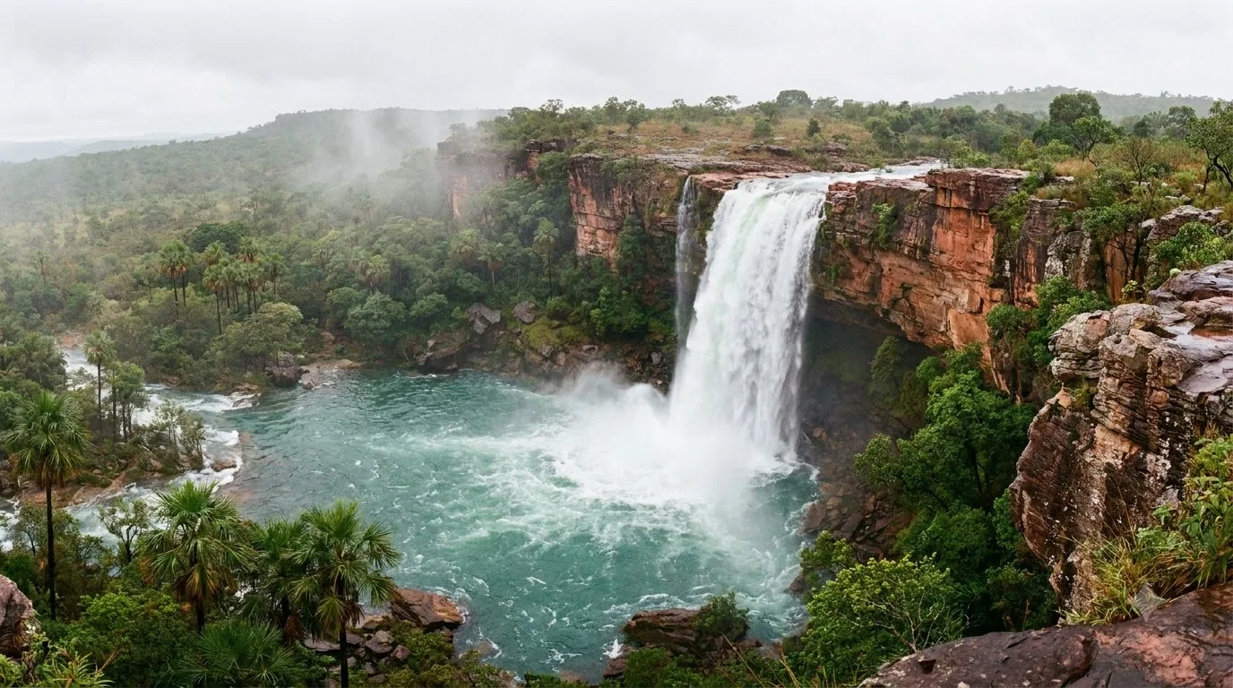 Anjos — cachoeira em Goias, Brasil