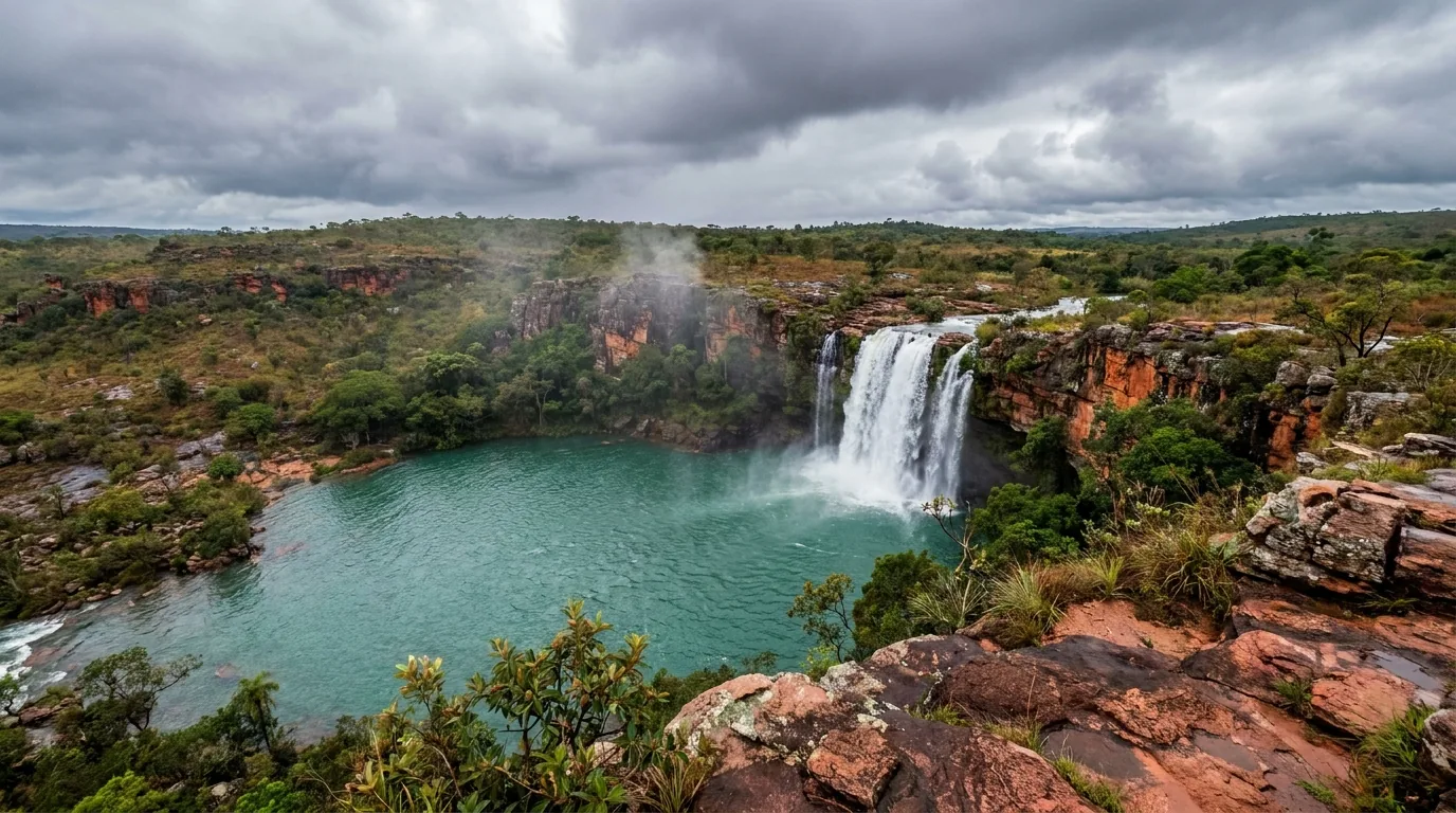 Cachoeira Açude — cachoeira em Goias, Brasil