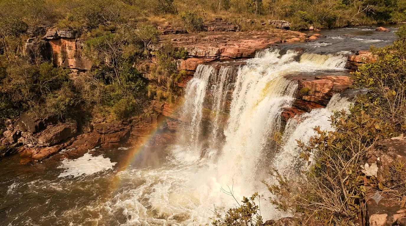Cachoeira da Lunna — cachoeira em Goias, Brasil