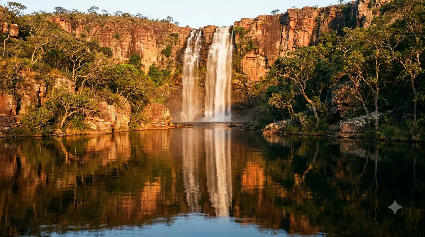 Cachoeira da Muralha — cachoeira em Goias, Brasil