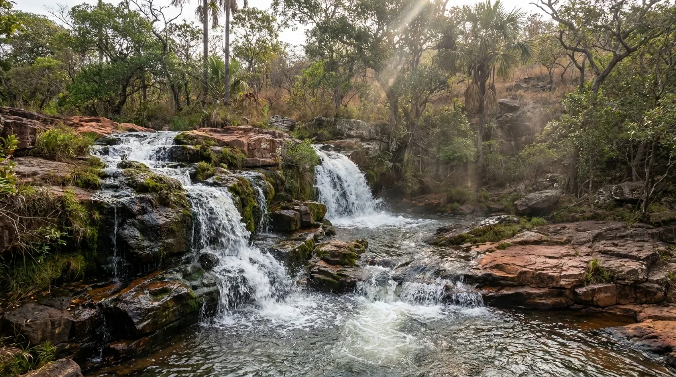 Cachoeira do Banho Pelado — cachoeira em Goias, Brasil