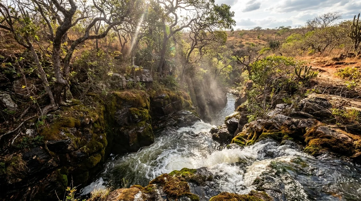 Cachoeira do Estrondo — cachoeira em Bahia, Brasil