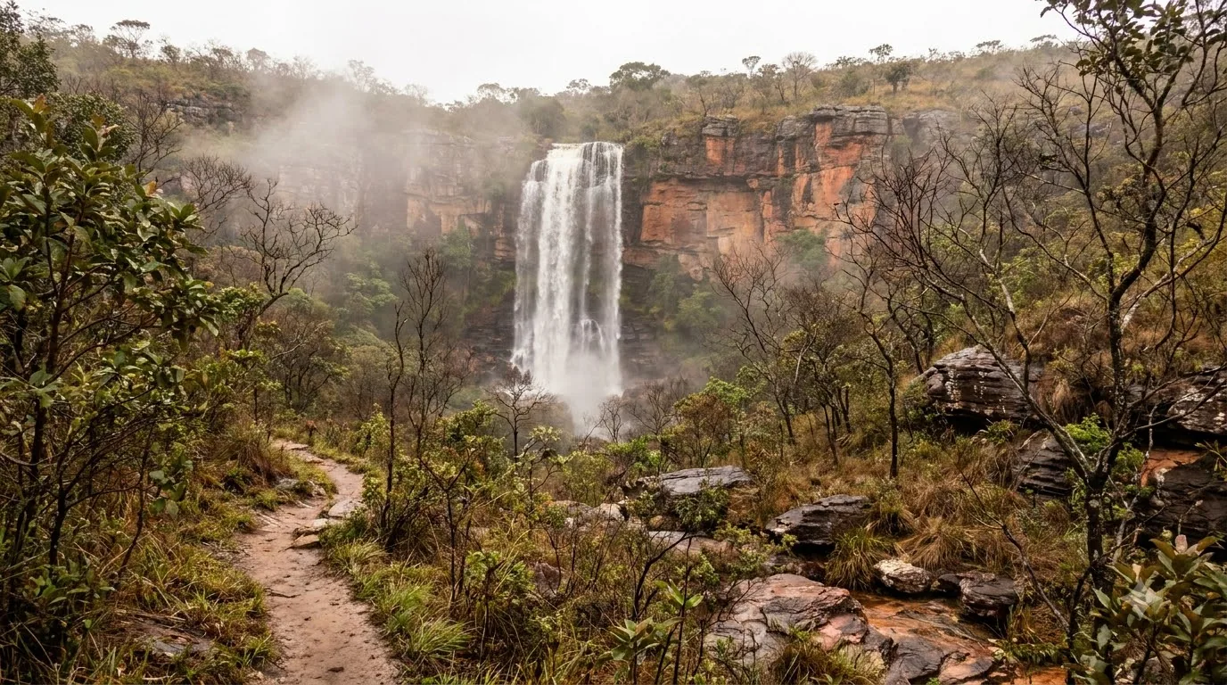 Cachoeira do Label — cachoeira em Goias, Brasil