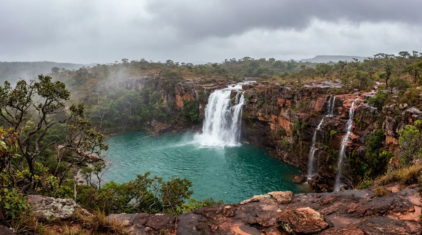 Cachoeira do Macaco — cachoeira em Goias, Brasil