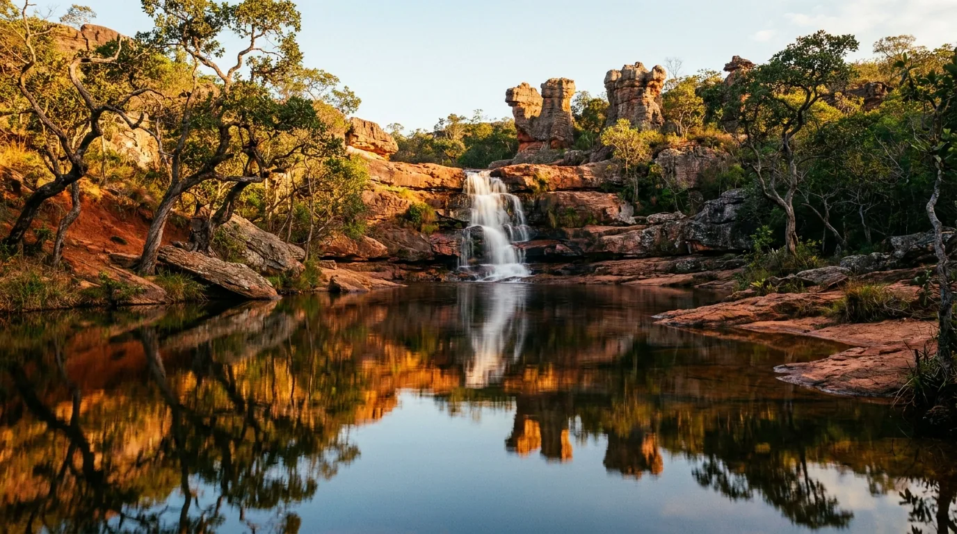 Cachoeira Lava-pés — cachoeira em Goias, Brasil