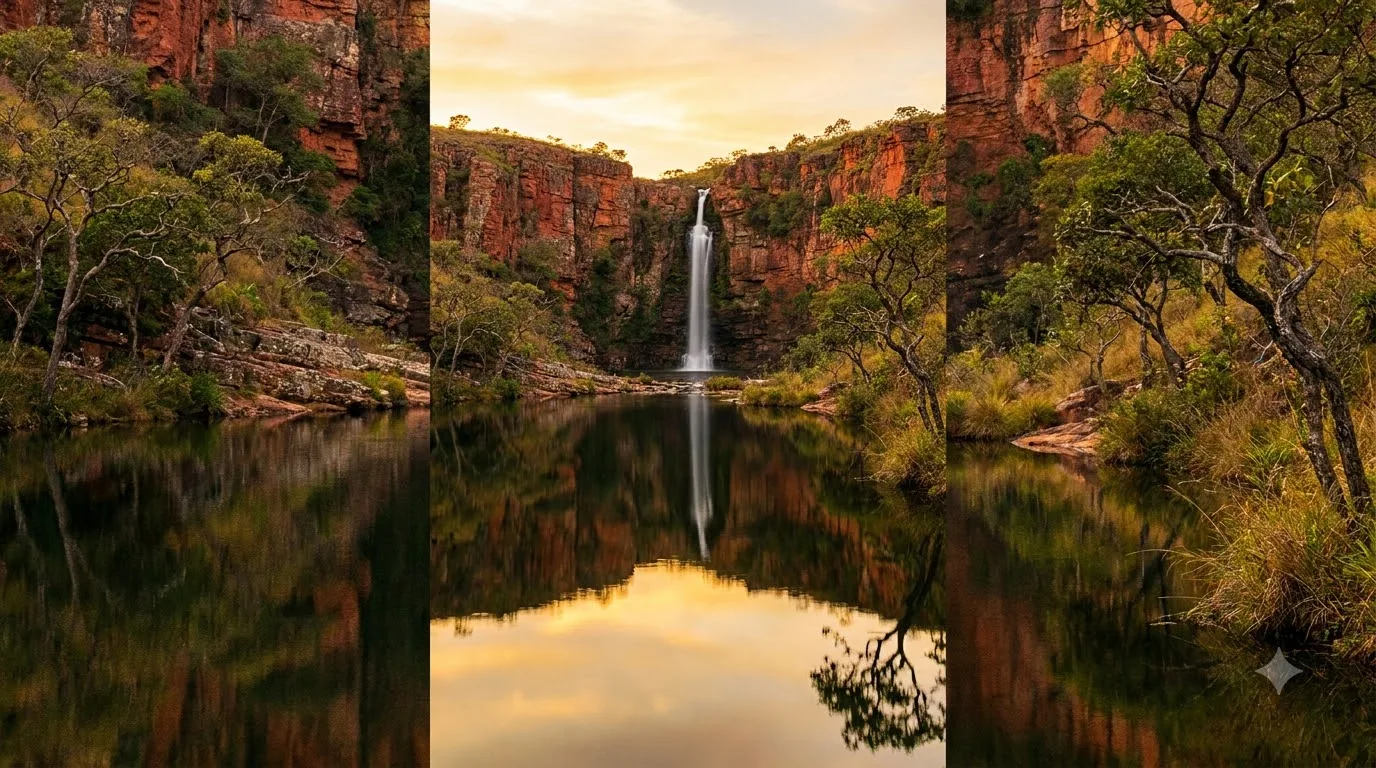 Cânion II — cachoeira em Goias, Brasil