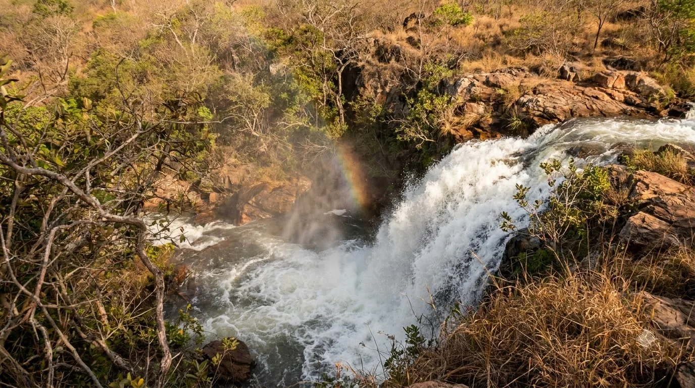 Foz do Rio Garapa — cachoeira em Bahia, Brasil