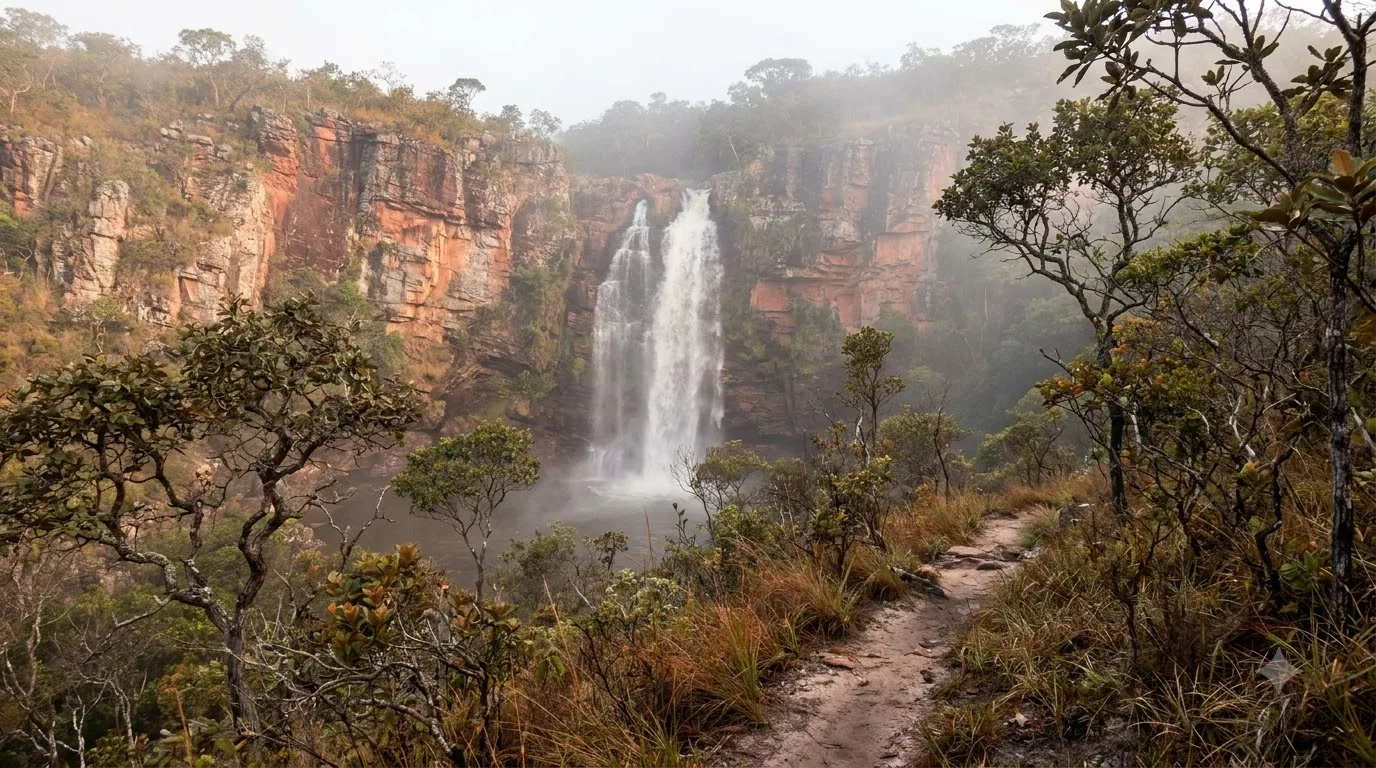 Lara — cachoeira em Goias, Brasil