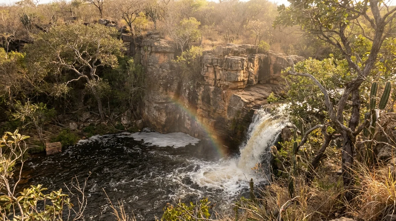 Poço de Gavião — cachoeira em Bahia, Brasil