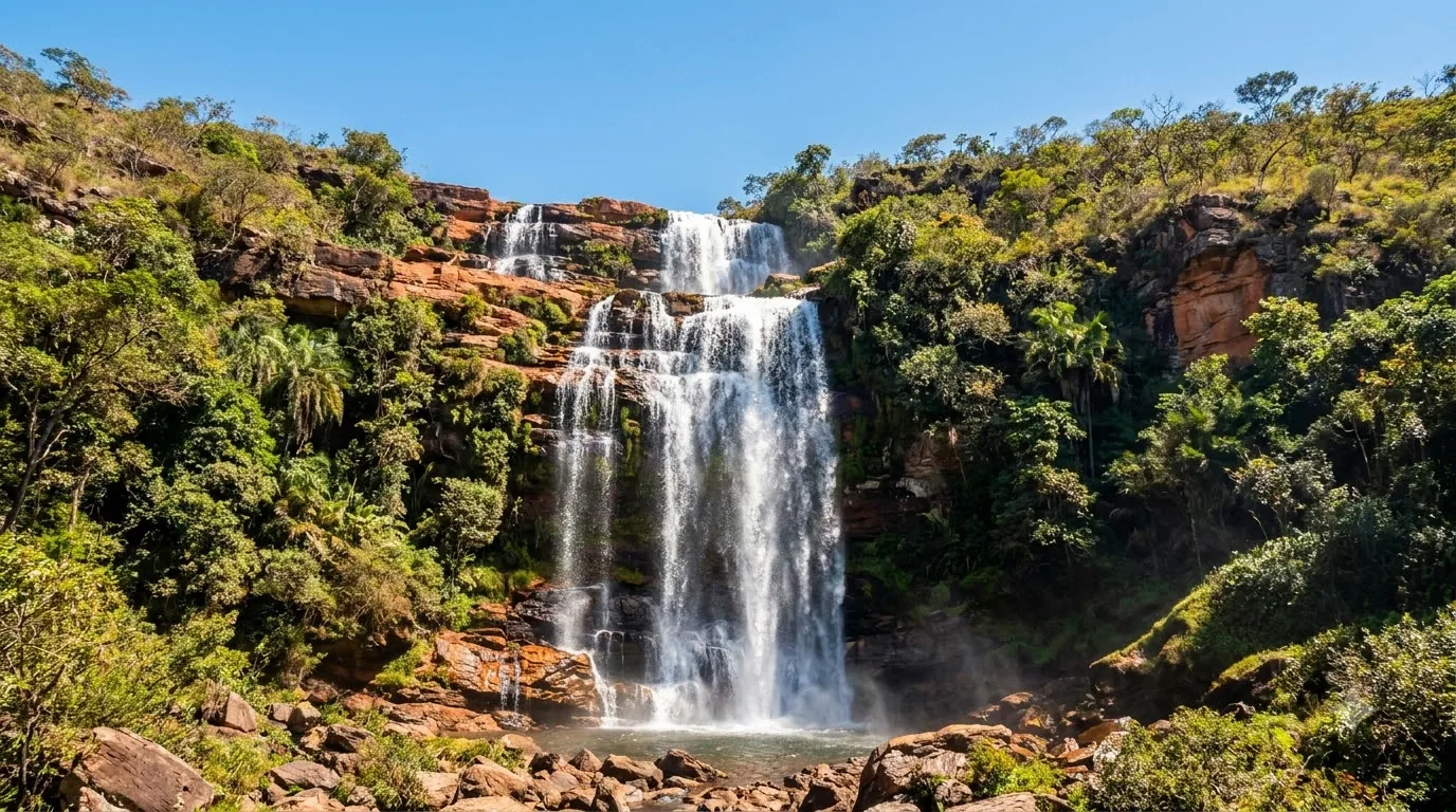 Rio Verde — cachoeira em Goias, Brasil