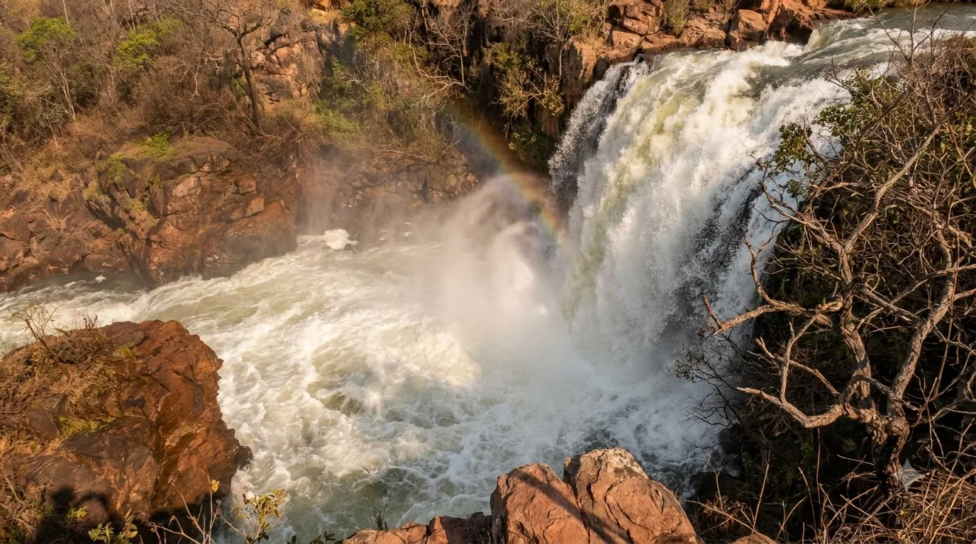 Salto do Corumbá — cachoeira em Goias, Brasil